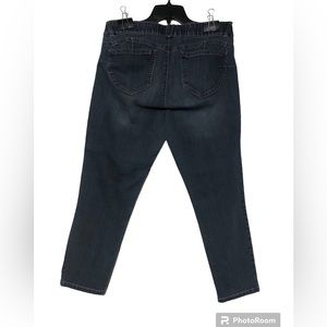 Democracy Ab Solution Dark Blue Skinny Jeans Women 14